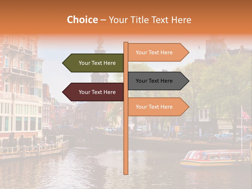 Spring Netherlands Travel PowerPoint Template