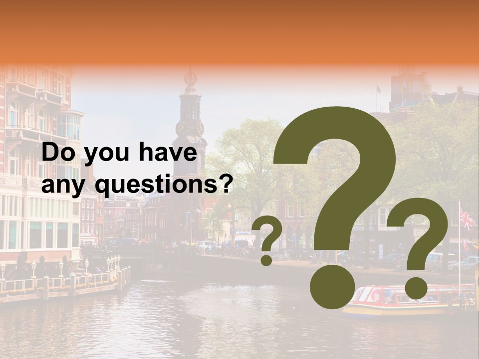 Spring Netherlands Travel PowerPoint Template