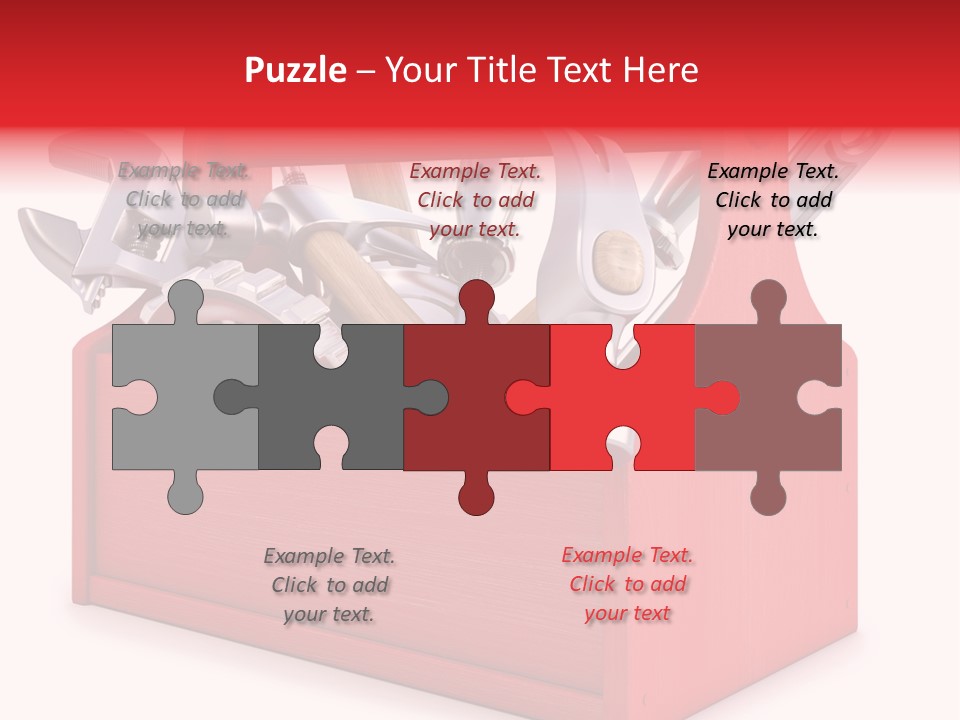 Textured Illustration Isolated PowerPoint Template