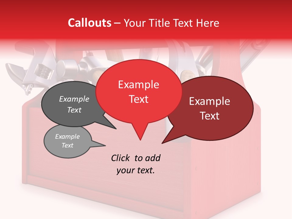 Textured Illustration Isolated PowerPoint Template