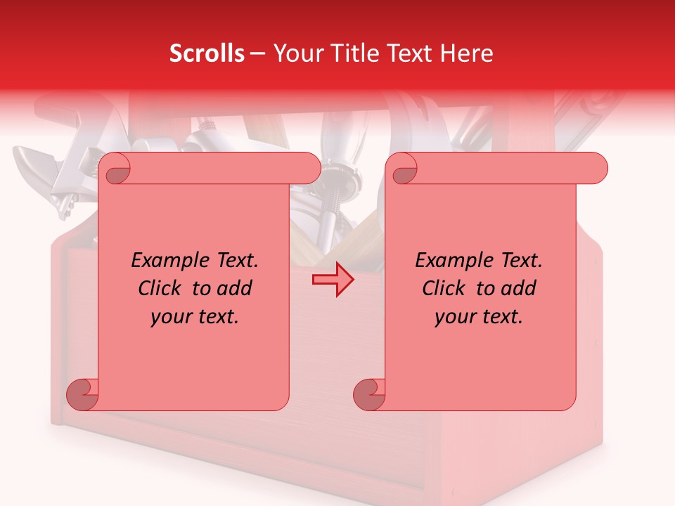 Textured Illustration Isolated PowerPoint Template