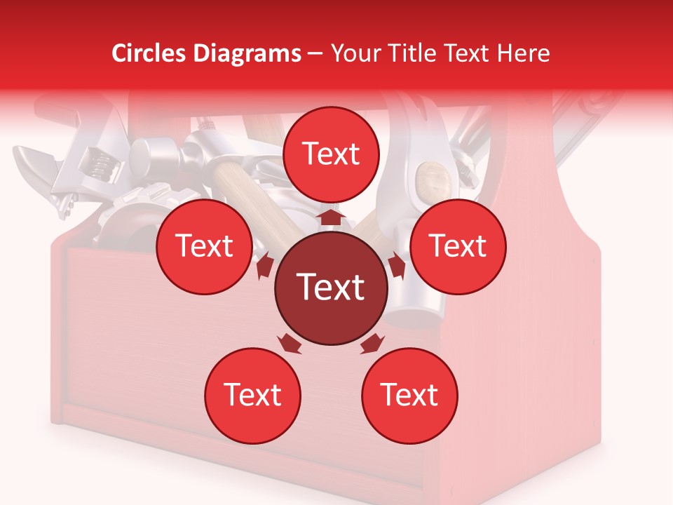 Textured Illustration Isolated PowerPoint Template