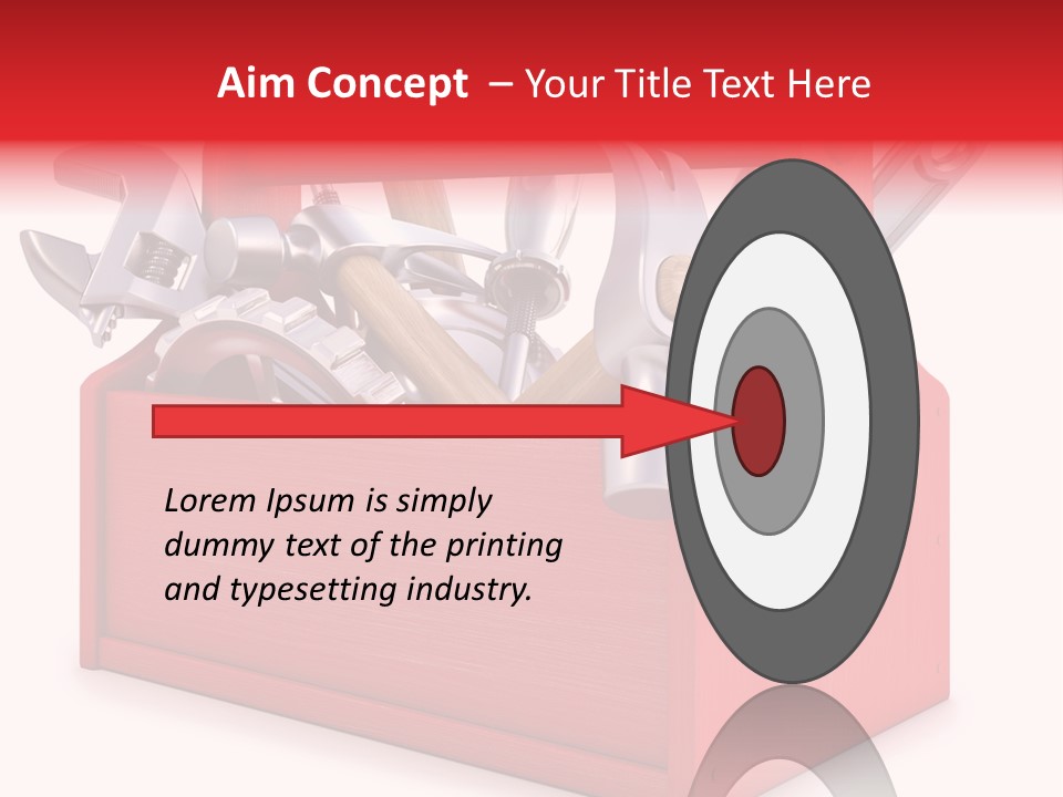 Textured Illustration Isolated PowerPoint Template