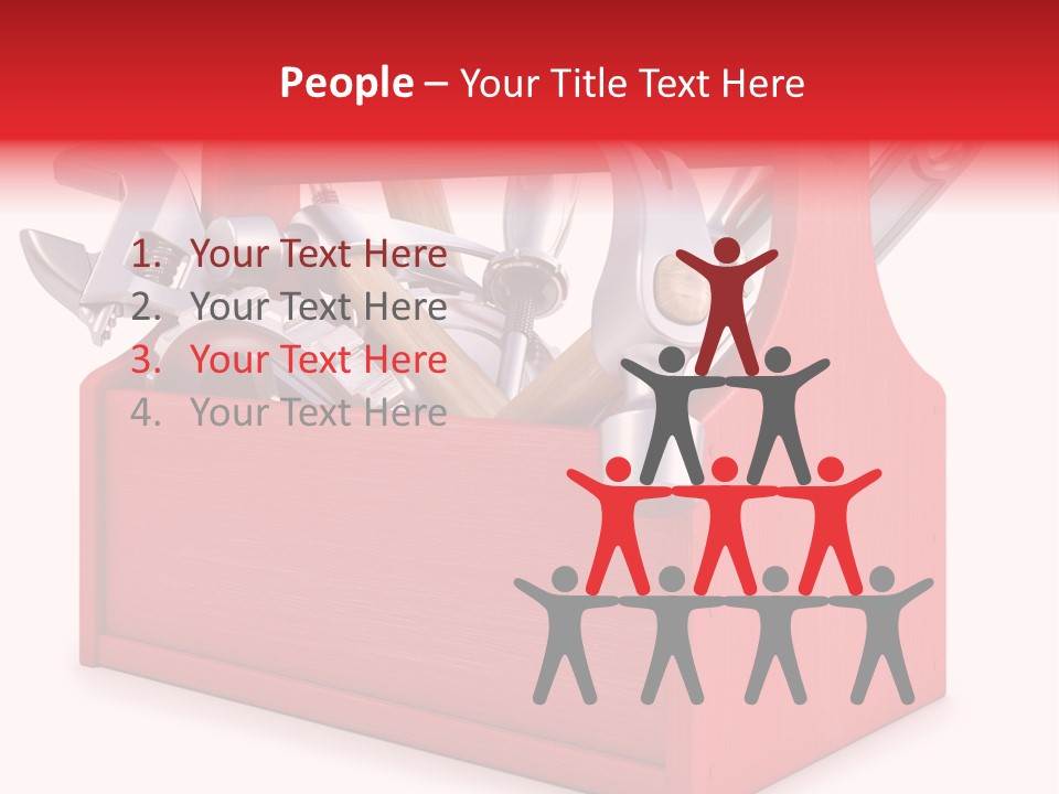 Textured Illustration Isolated PowerPoint Template