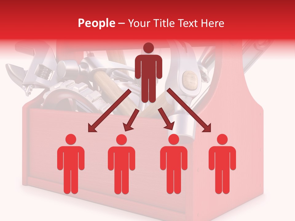 Textured Illustration Isolated PowerPoint Template