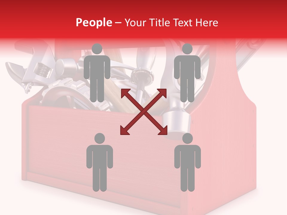 Textured Illustration Isolated PowerPoint Template