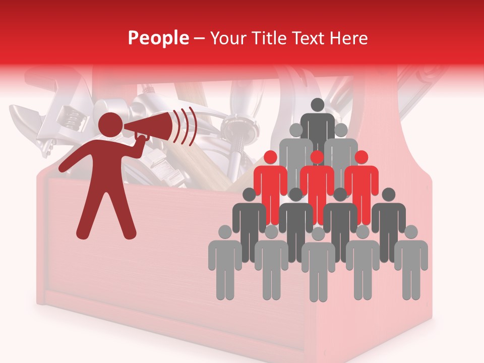 Textured Illustration Isolated PowerPoint Template