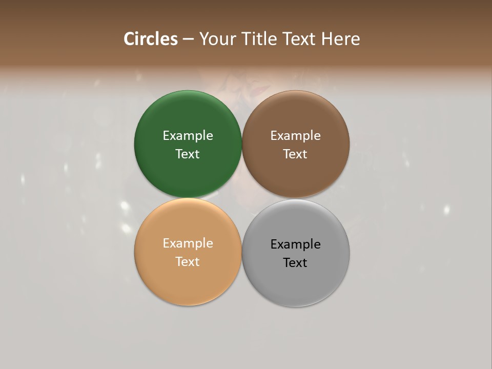 Well Dressed Fashion Kiss PowerPoint Template