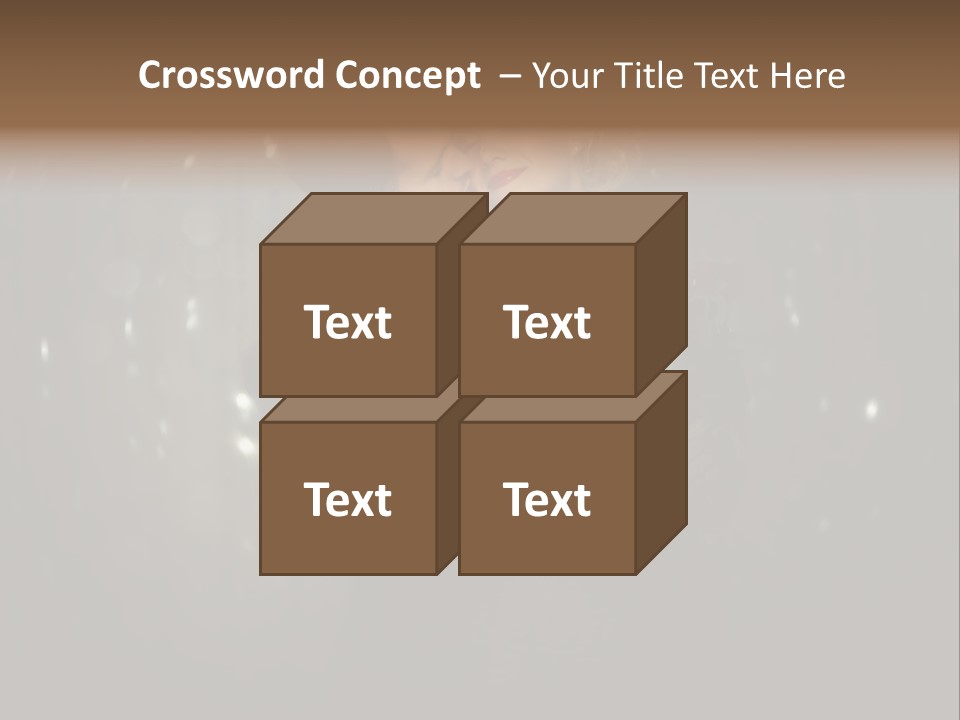 Well Dressed Fashion Kiss PowerPoint Template