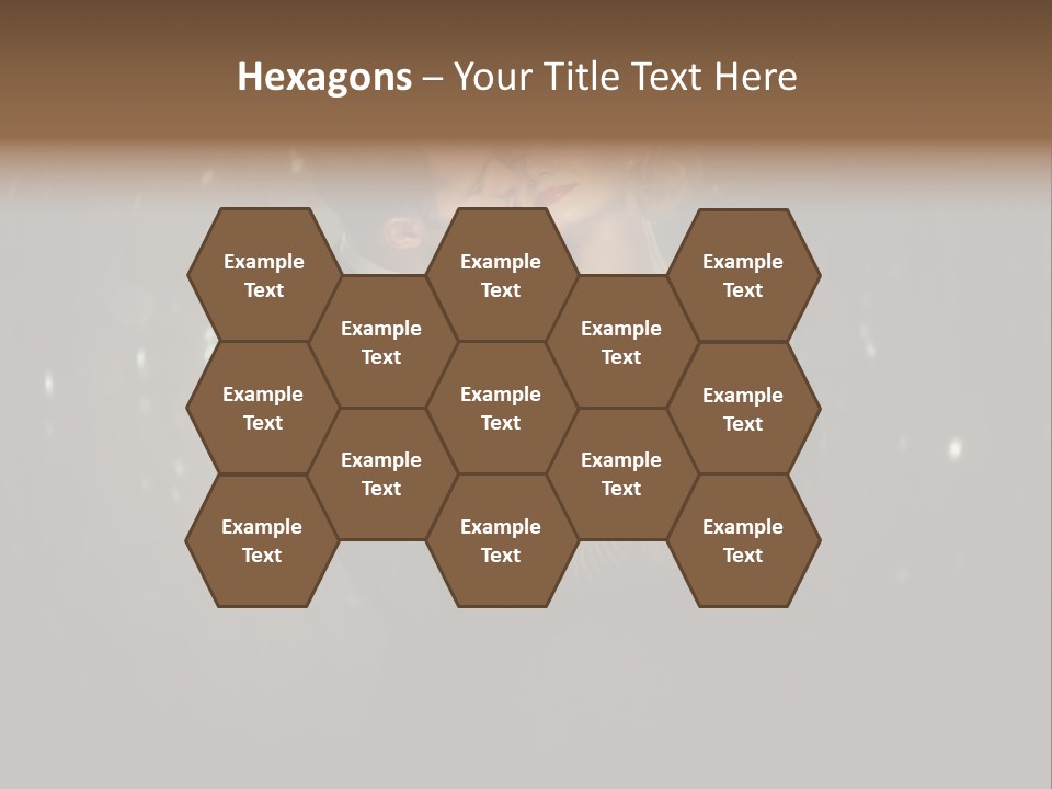 Well Dressed Fashion Kiss PowerPoint Template