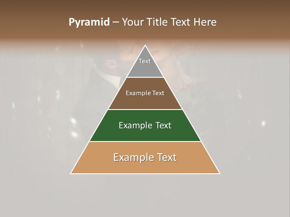 Well Dressed Fashion Kiss PowerPoint Template