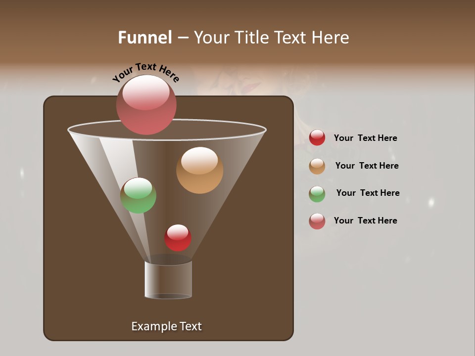 Well Dressed Fashion Kiss PowerPoint Template