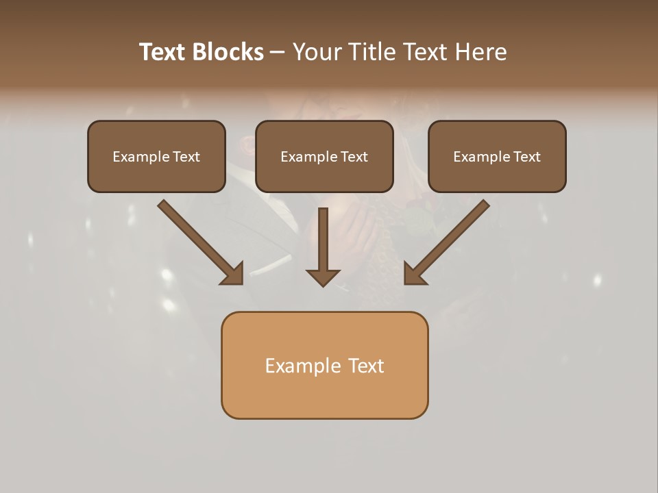 Well Dressed Fashion Kiss PowerPoint Template