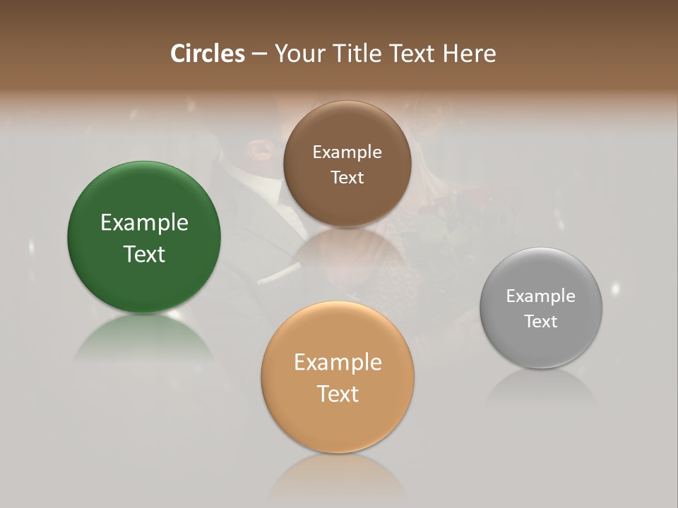 Well Dressed Fashion Kiss PowerPoint Template