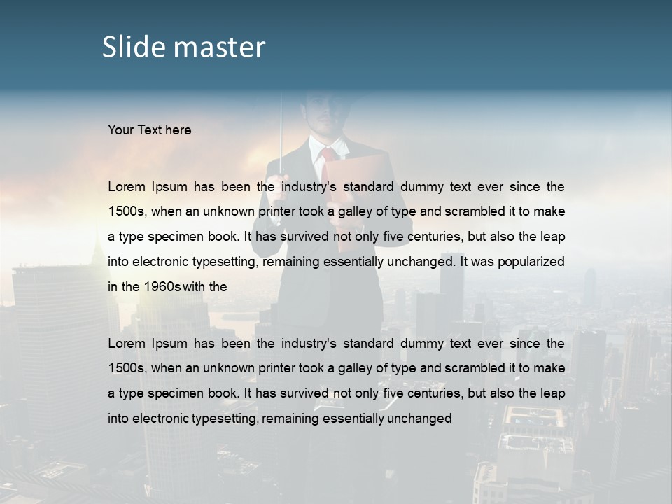 Insurance Protection Walk PowerPoint Template