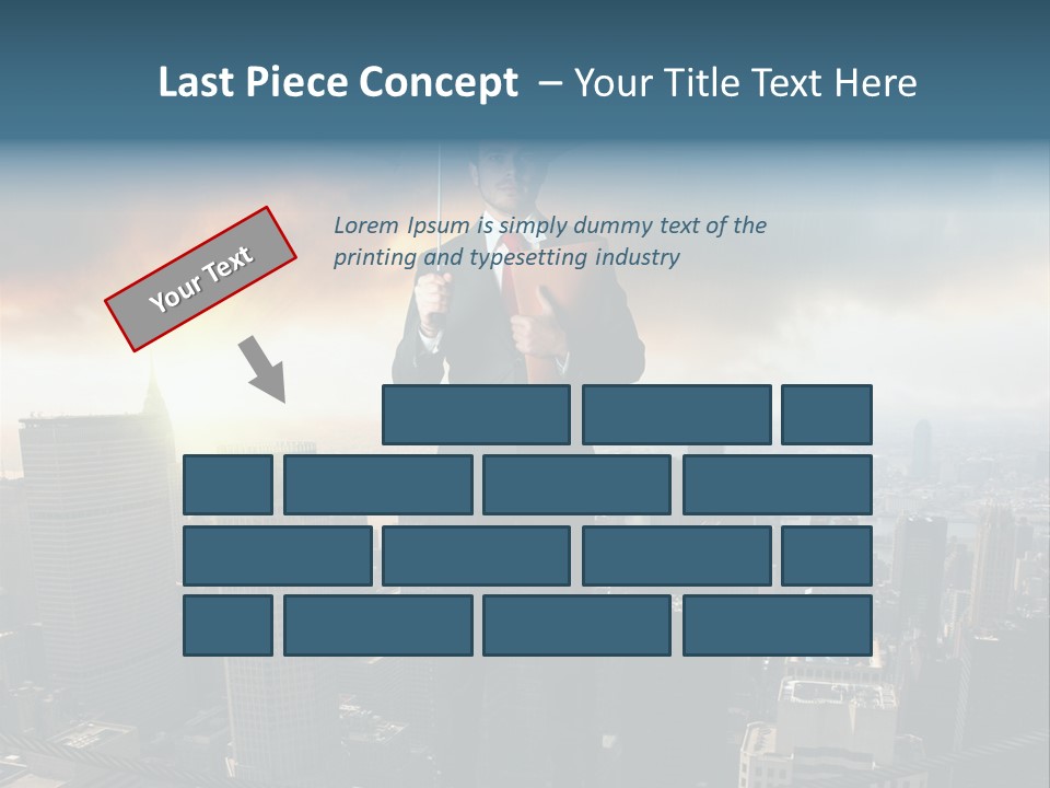 Insurance Protection Walk PowerPoint Template