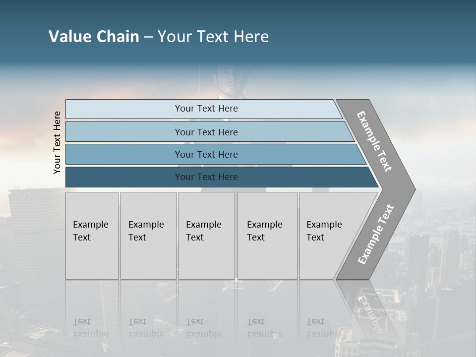 Insurance Protection Walk PowerPoint Template