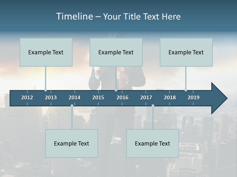 Insurance Protection Walk PowerPoint Template