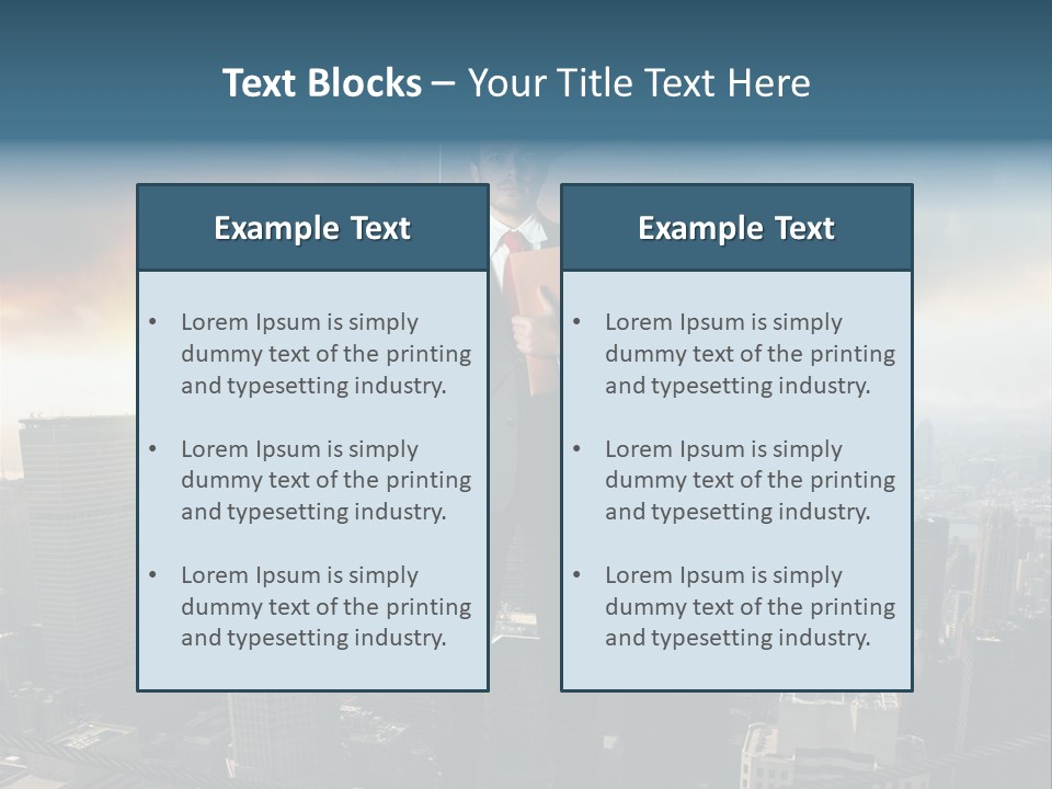 Insurance Protection Walk PowerPoint Template