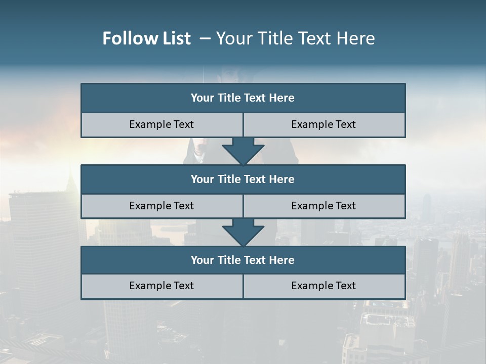 Insurance Protection Walk PowerPoint Template