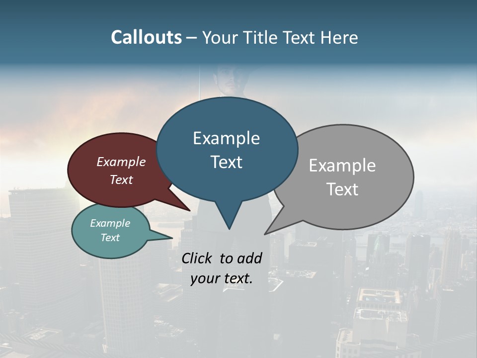 Insurance Protection Walk PowerPoint Template