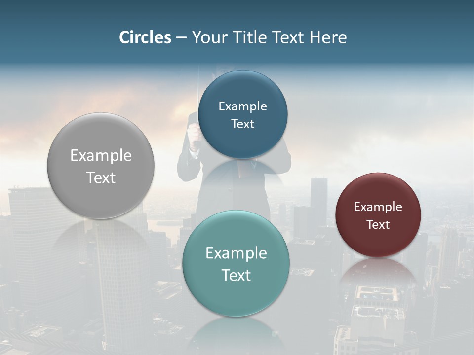 Insurance Protection Walk PowerPoint Template