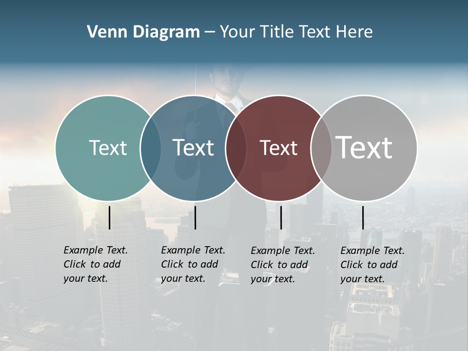 Insurance Protection Walk PowerPoint Template