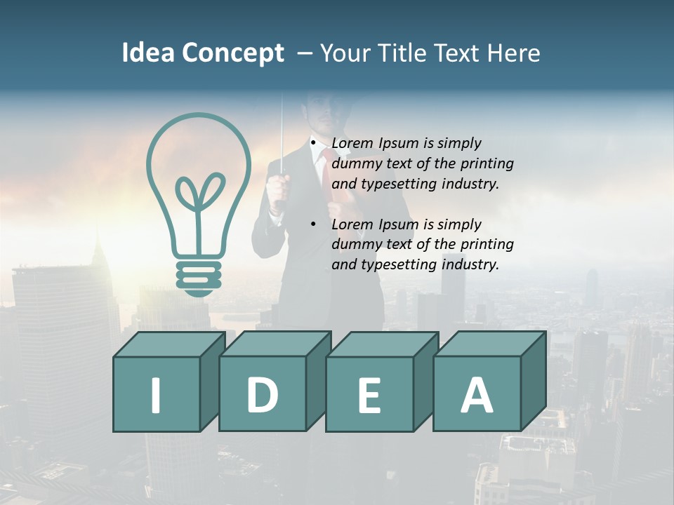 Insurance Protection Walk PowerPoint Template