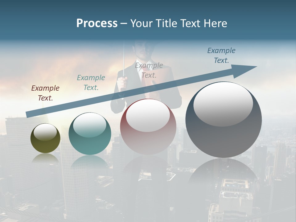 Insurance Protection Walk PowerPoint Template