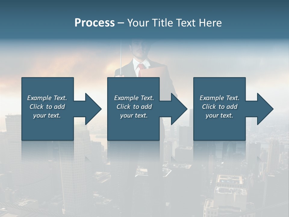 Insurance Protection Walk PowerPoint Template