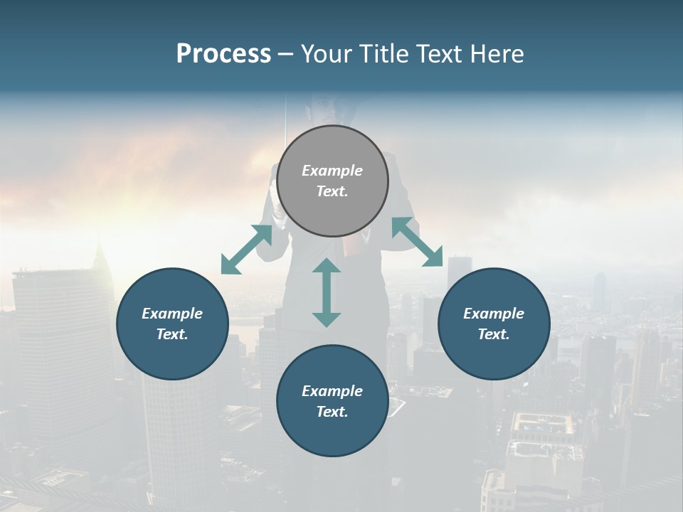 Insurance Protection Walk PowerPoint Template
