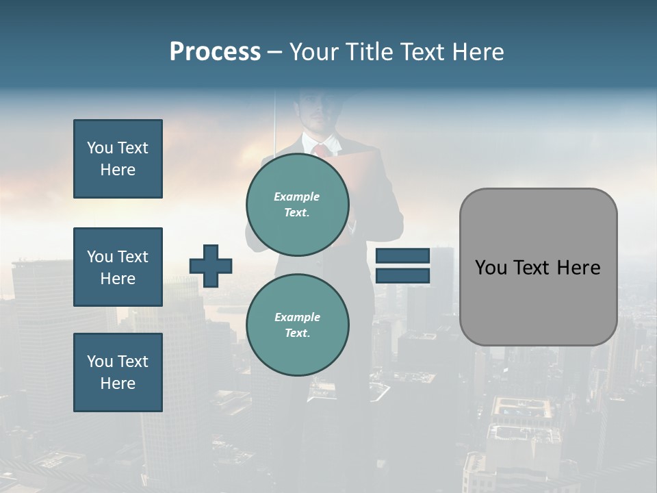 Insurance Protection Walk PowerPoint Template