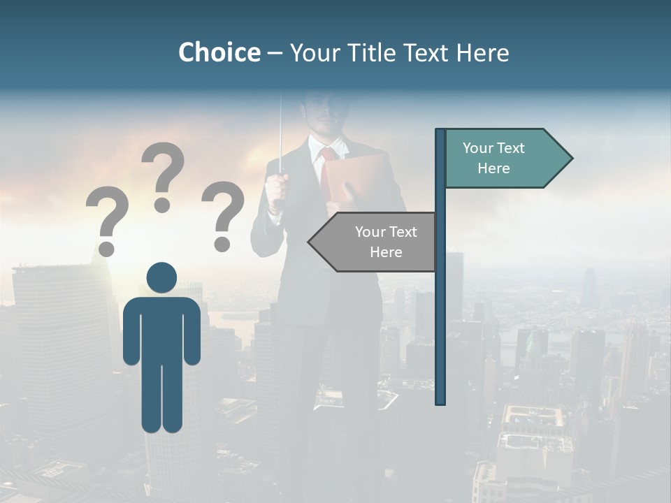 Insurance Protection Walk PowerPoint Template