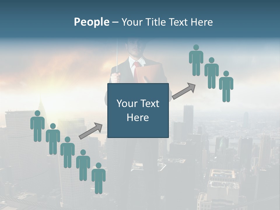 Insurance Protection Walk PowerPoint Template