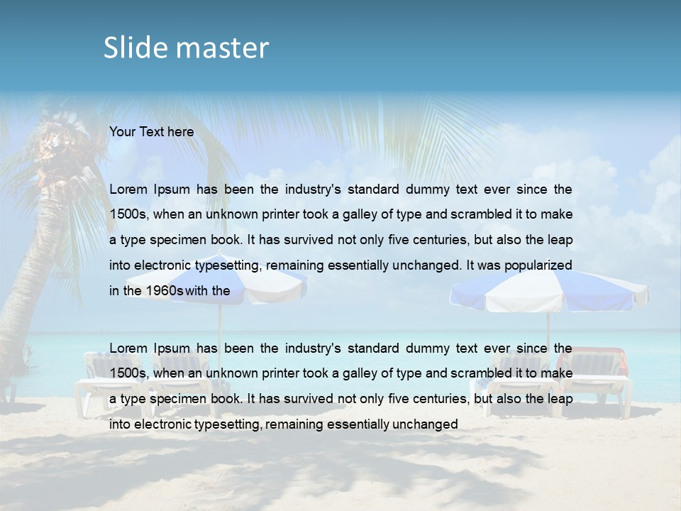 View Concept Paradise PowerPoint Template