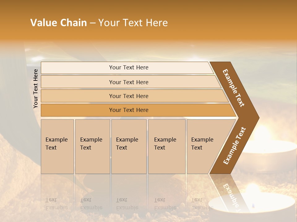Bamboo Bath Decoration PowerPoint Template