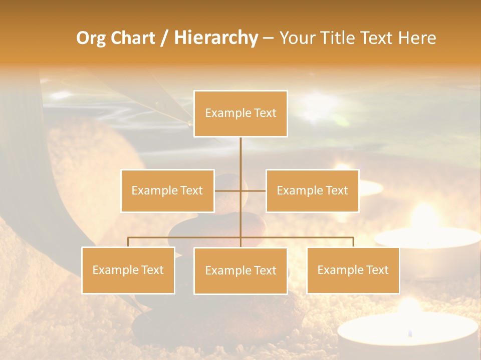 Bamboo Bath Decoration PowerPoint Template