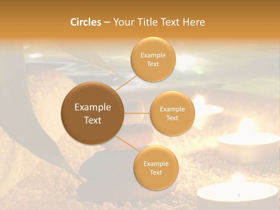 Bamboo Bath Decoration PowerPoint Template