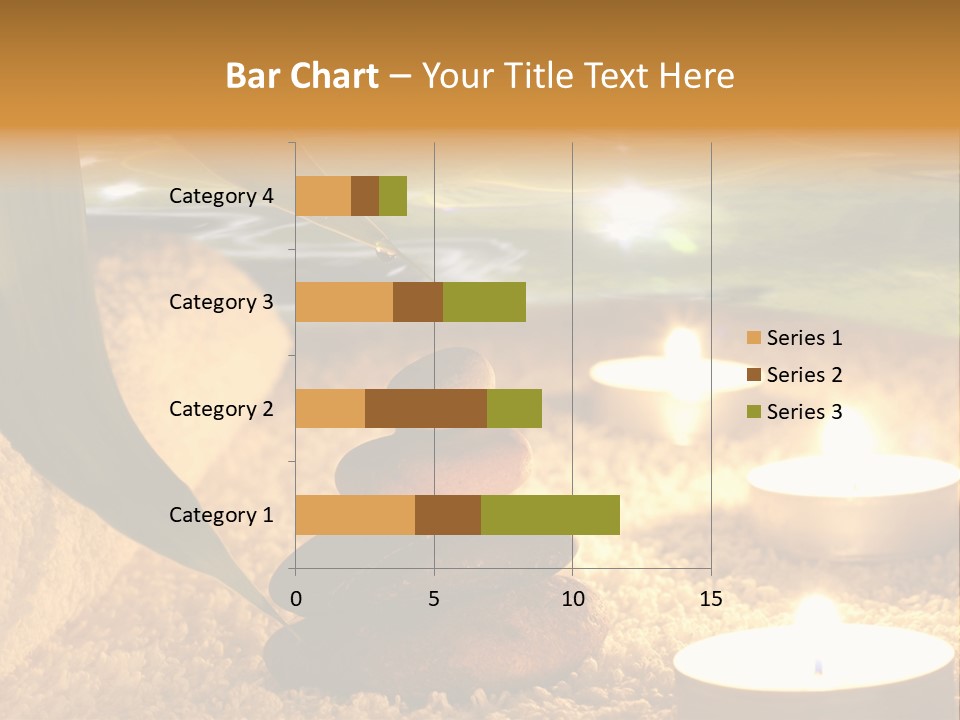 Bamboo Bath Decoration PowerPoint Template