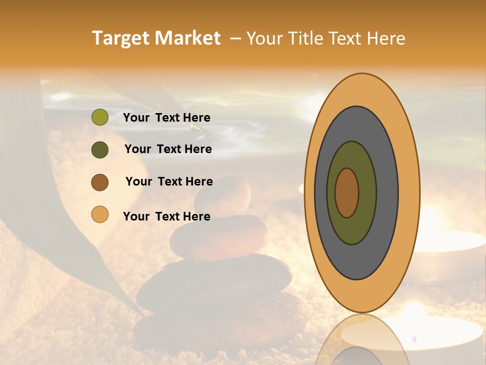 Bamboo Bath Decoration PowerPoint Template