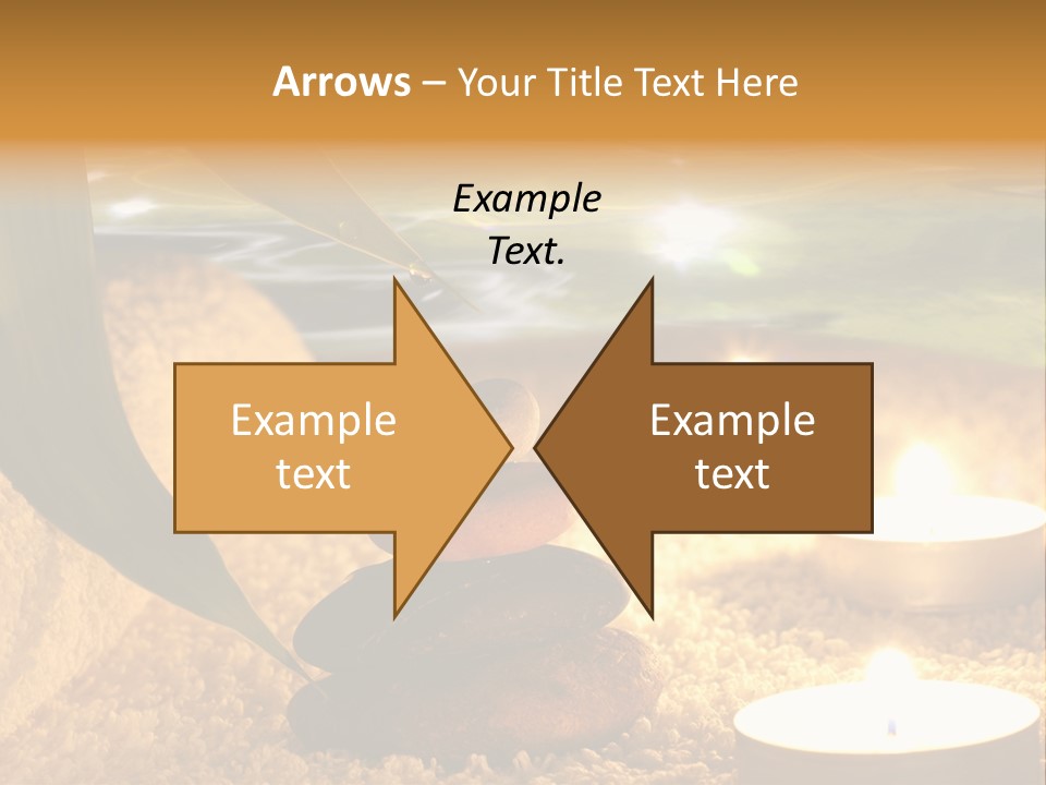 Bamboo Bath Decoration PowerPoint Template