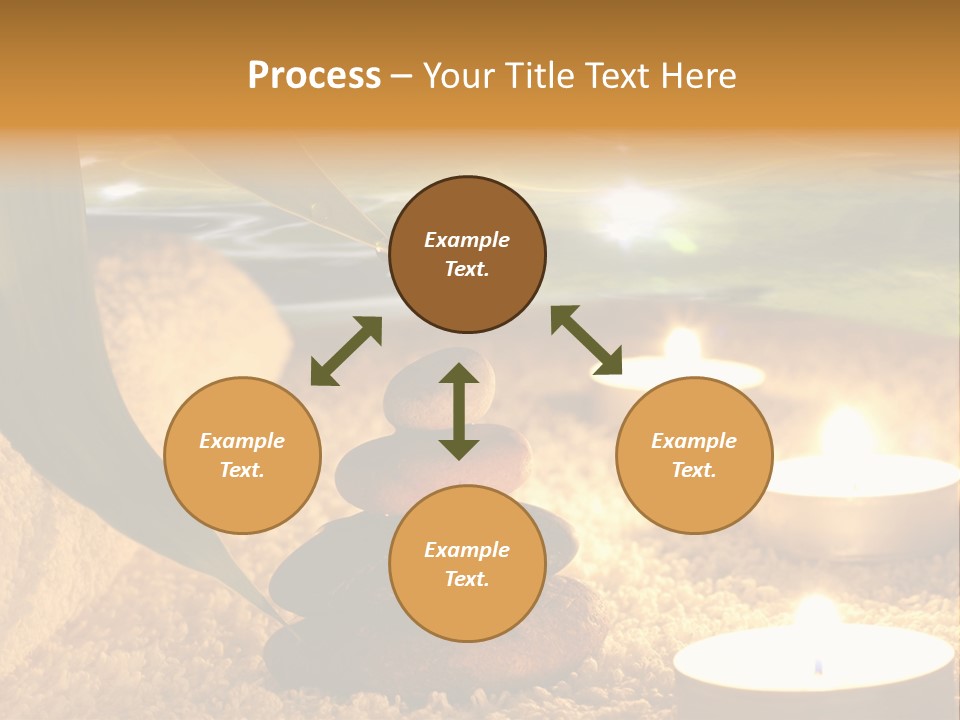 Bamboo Bath Decoration PowerPoint Template