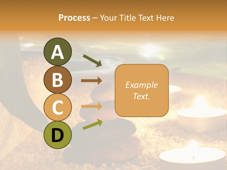 Bamboo Bath Decoration PowerPoint Template