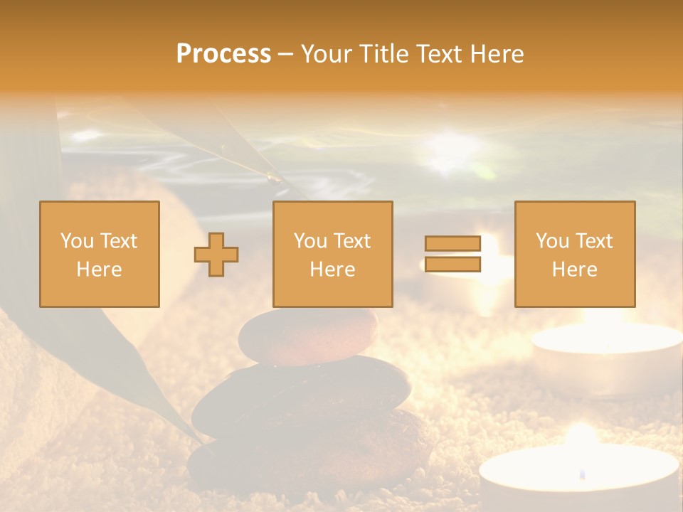 Bamboo Bath Decoration PowerPoint Template