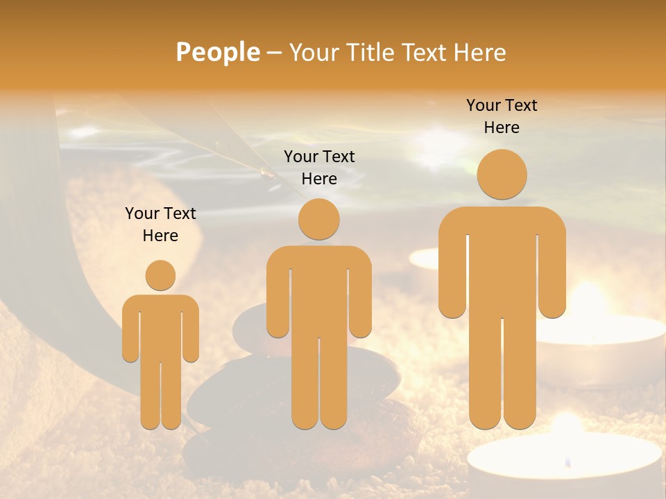 Bamboo Bath Decoration PowerPoint Template