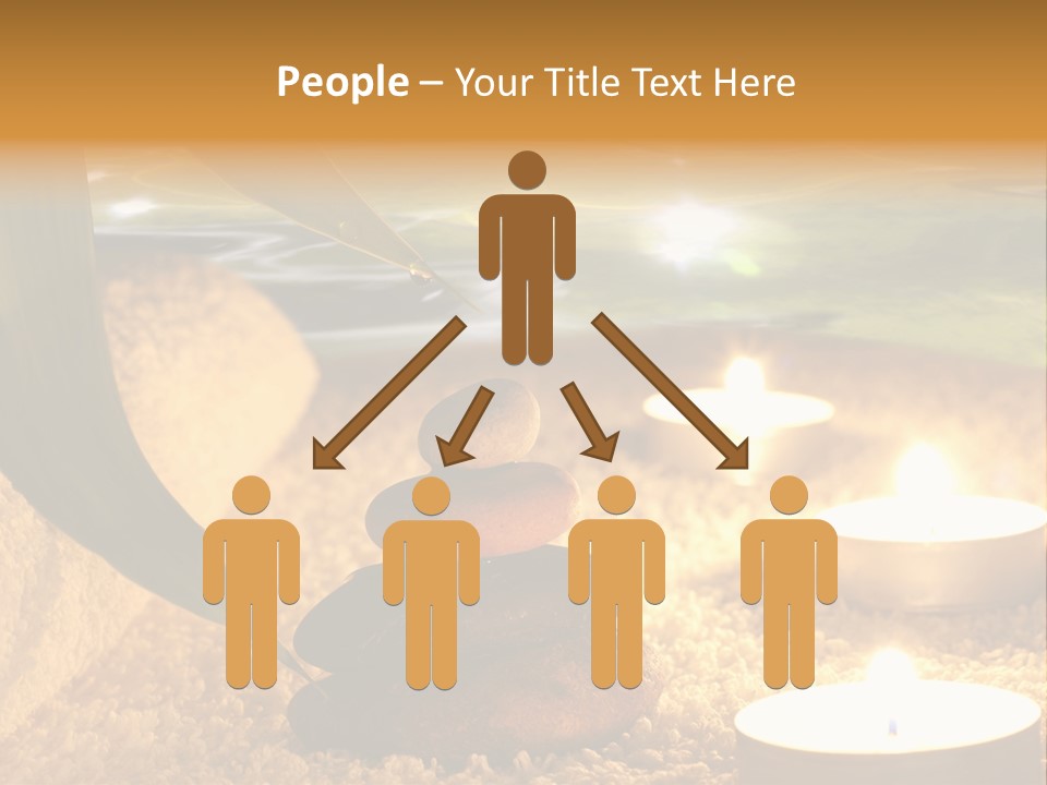 Bamboo Bath Decoration PowerPoint Template