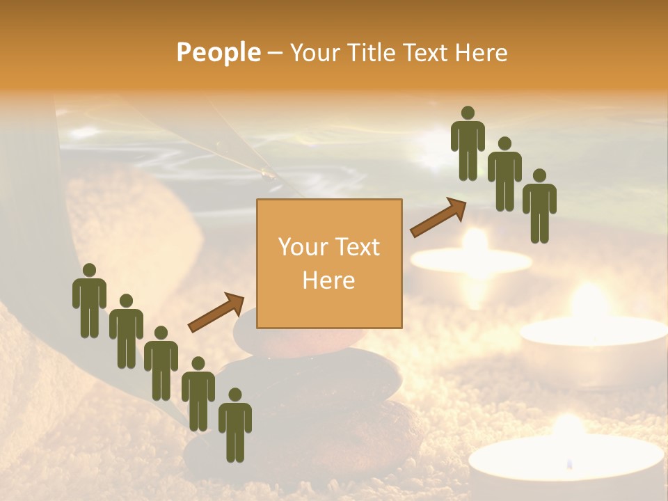 Bamboo Bath Decoration PowerPoint Template