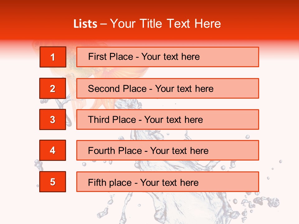 Bar Table Life PowerPoint Template