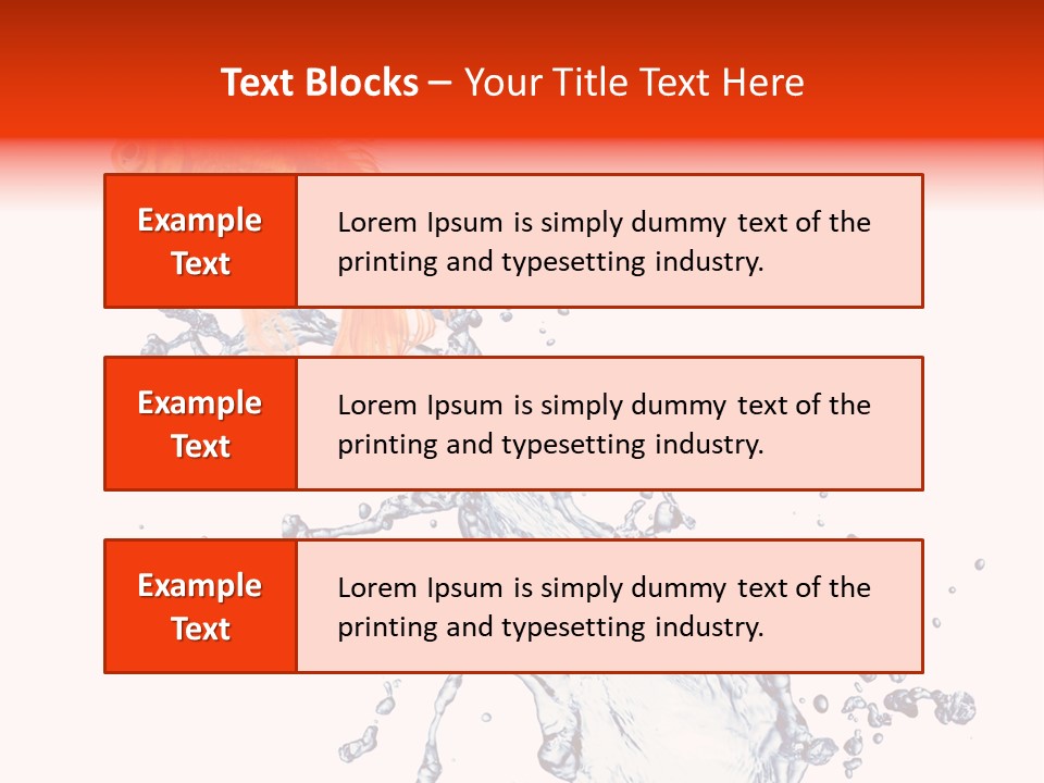 Bar Table Life PowerPoint Template