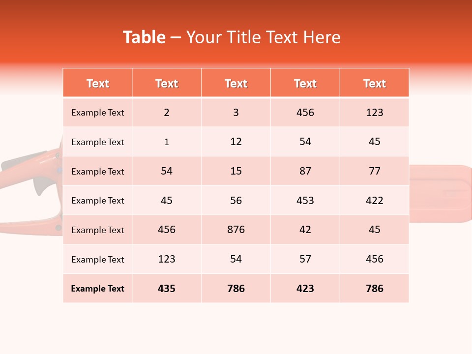 Forest Power Saw Man PowerPoint Template